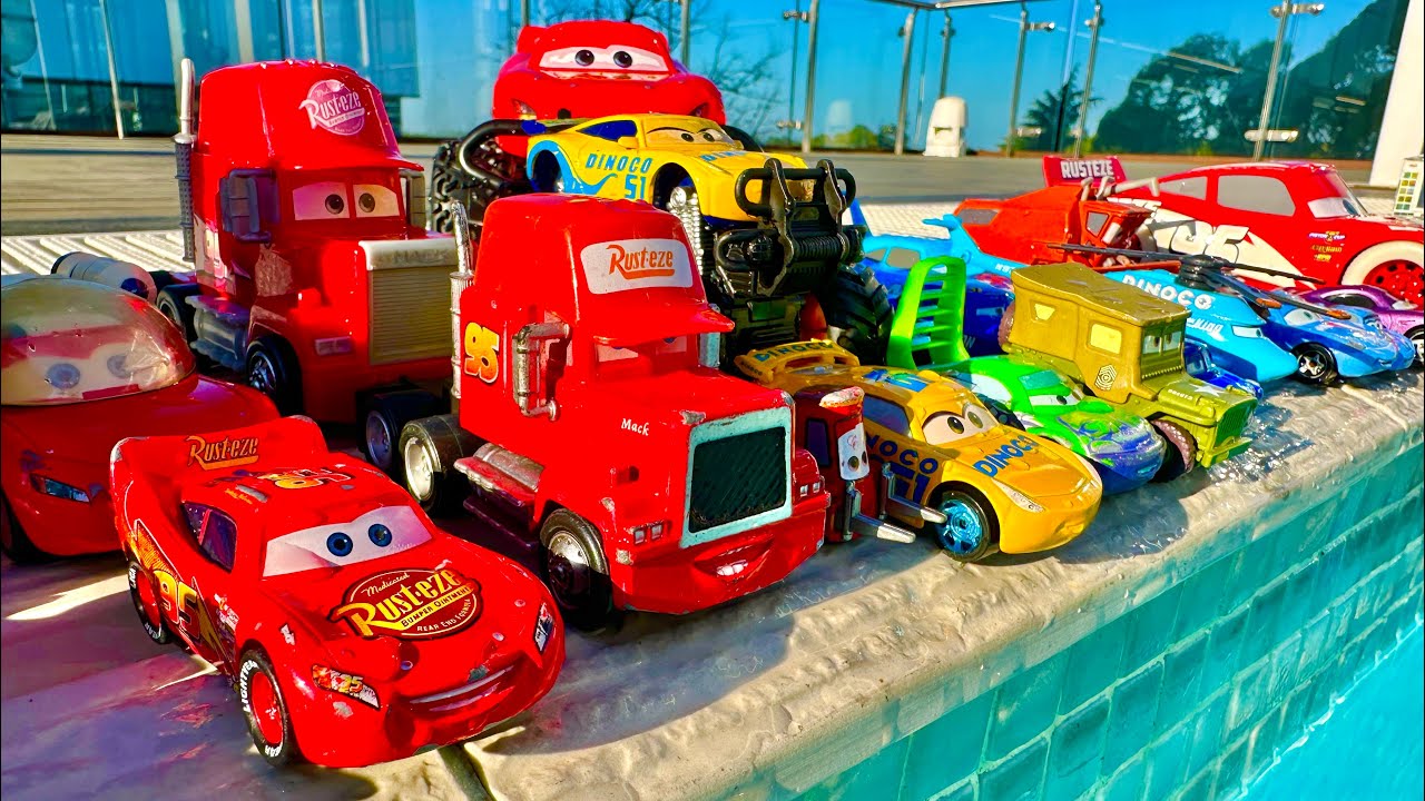 Disney Pixar Cars toys Review | Lightning McQueen, Finn McMissile, Mack, Doc Hudson,Cruz Ramirez
