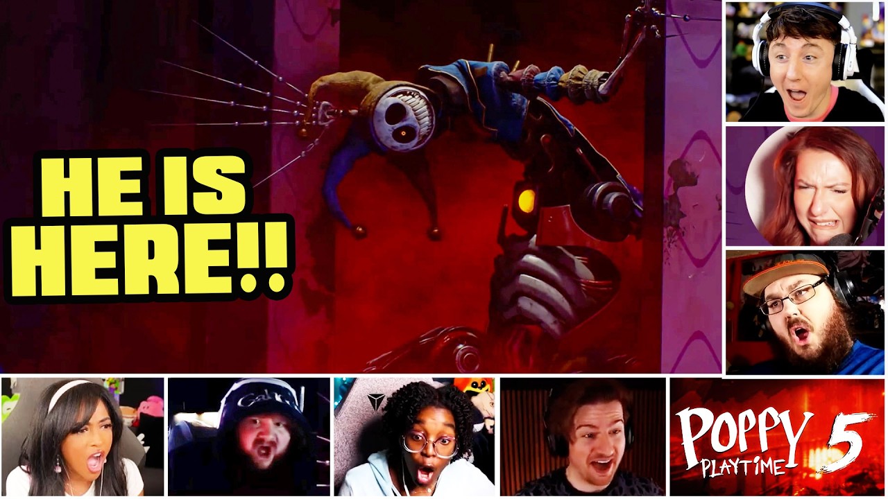 Gamers Reactions To Seeing Prototype Official Face Reveal Poppy Playtime Chapter 5 | Mixed Reactions