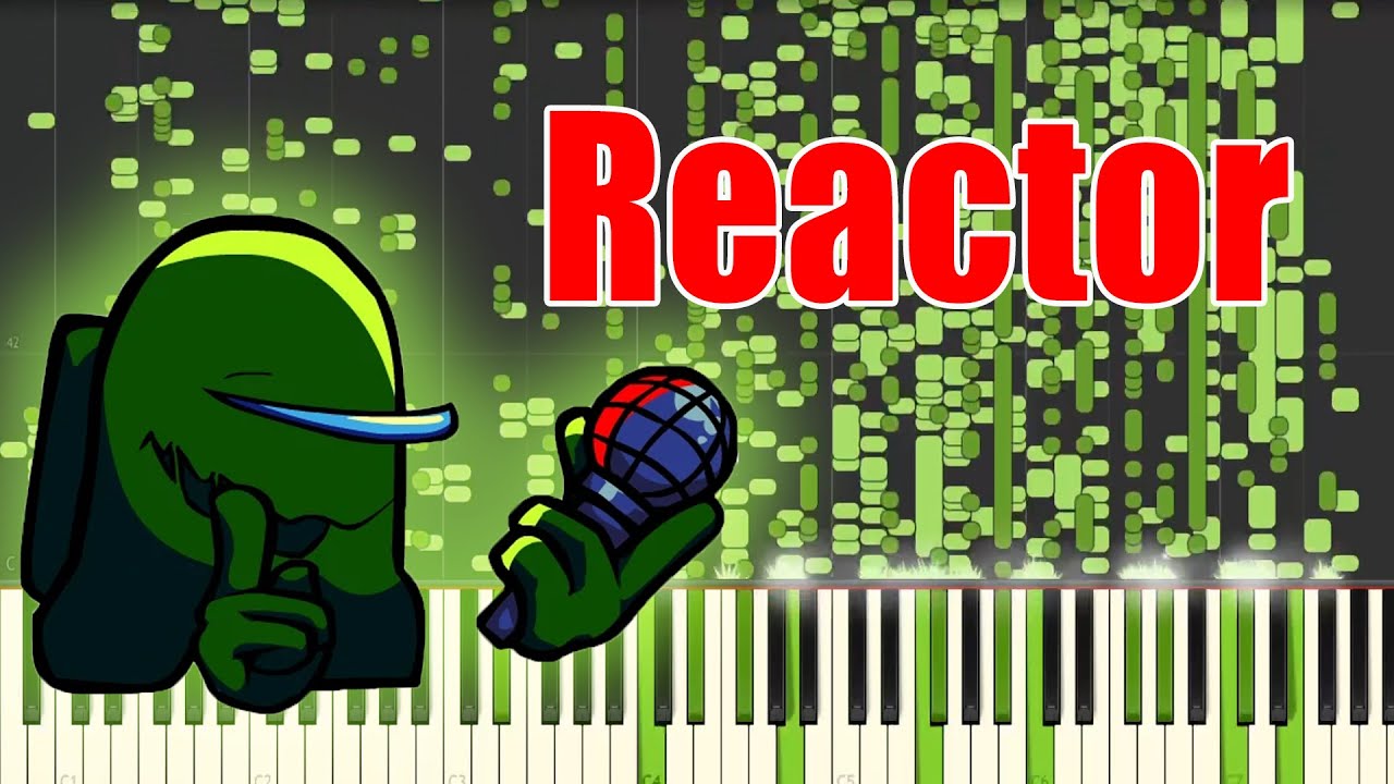 Reactor - FNF Vs. Imposter V3 update MIDI | Reactor Piano sound