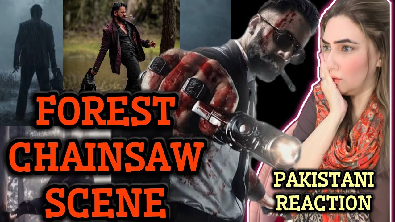 MARCO INTERVAL FOREST CHAINSAW SCENE REACTION | UNNI MUKUNDAN / #marcofullmovie #marcoreaction