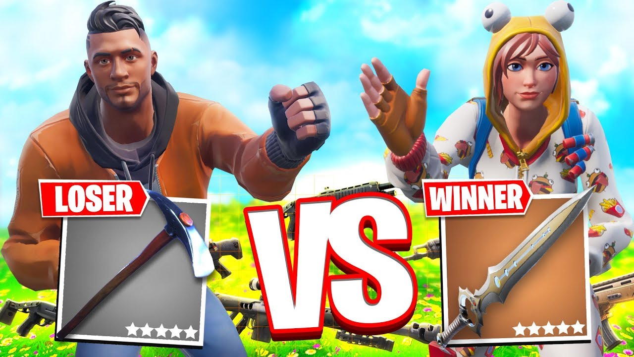 CARTA FORBICE SASSO SU FORTNITE CON LA NUOVA SPADA!!
