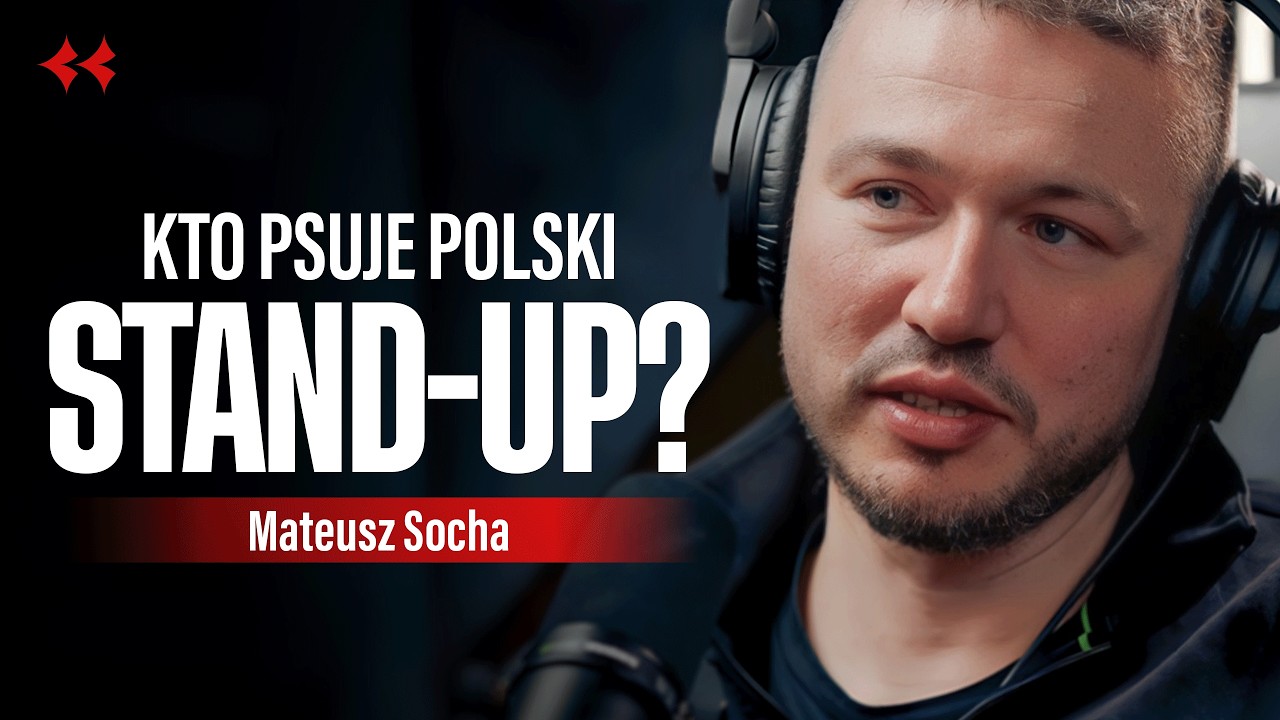 Za co możesz wylecieć ze sceny? Mateusz Socha bez cenzury o polskim stand-upie