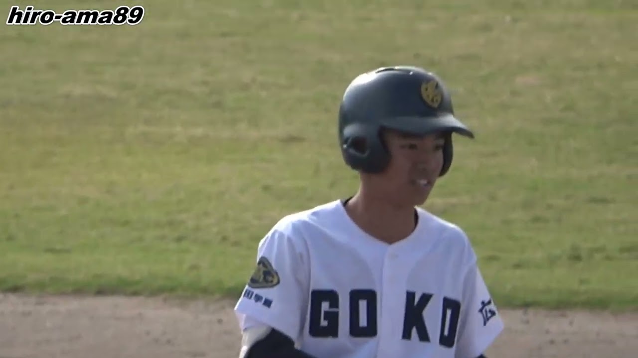 【堅守】　池田玲陽 二塁手（呉港高校）【タイムリーＨ】《呉レジェンドマッチ・１日目第一試合》