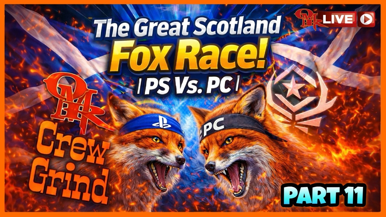 🏮 OMR LIVE! 🏮 | The Great Scotland Fox Race! | PS Vs. PC | G1G  Ep. #139 | Call of the Wild