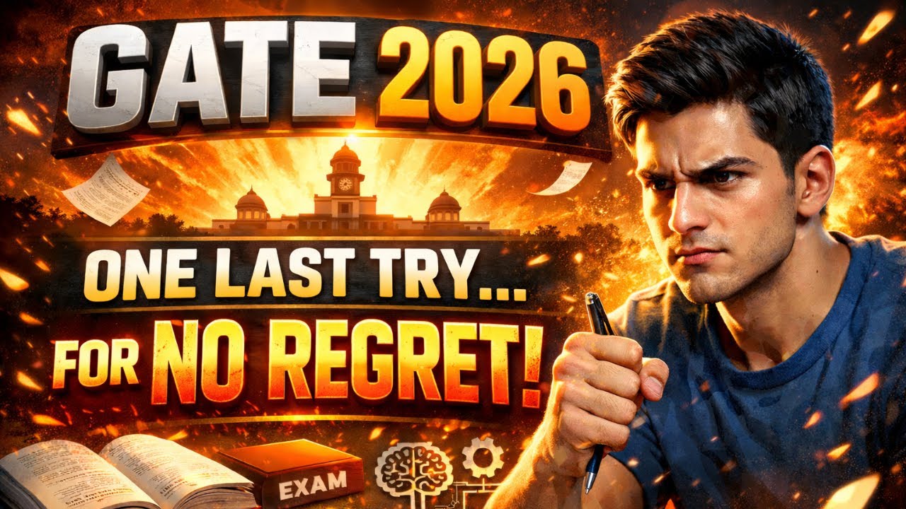 GATE 2026 | One Last Try FOR No Regret 💪 Final Motivation for Aspirants #gate2026 #gatecse #gate 