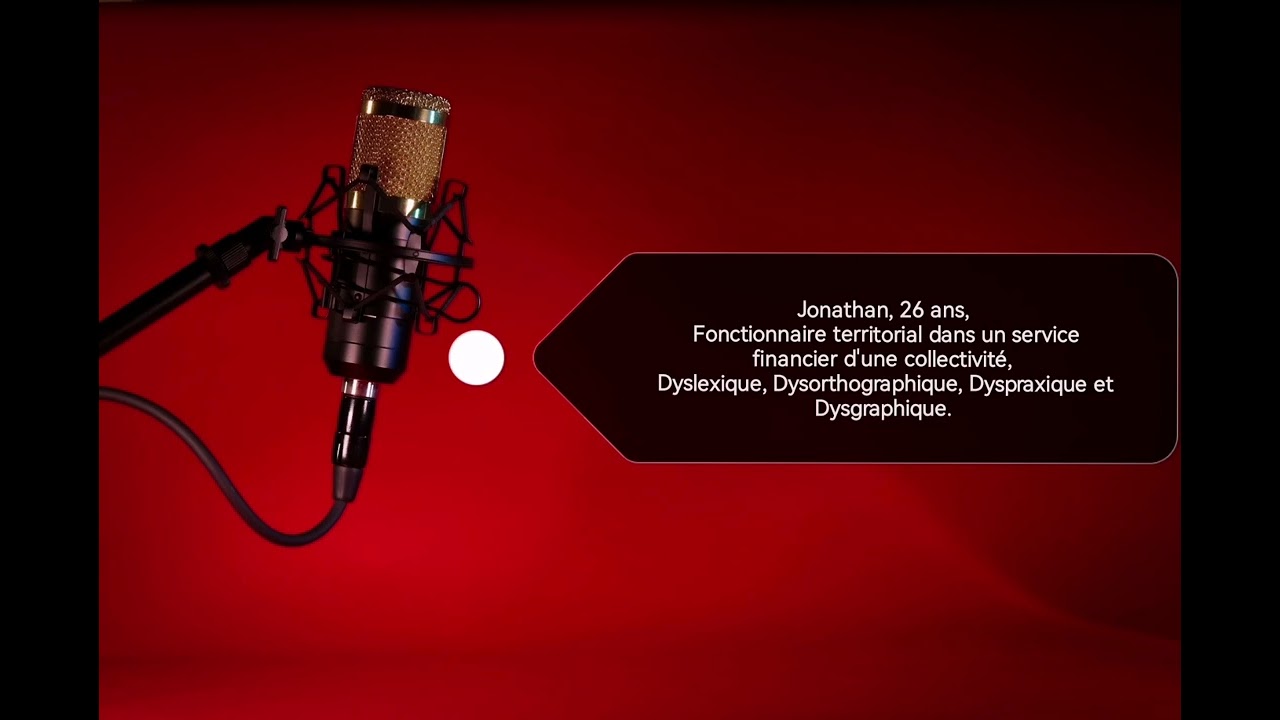 Témoignage de Jonathan : la dyslexie, la dyspraxie, la dysorthographie et la dysgraphie.