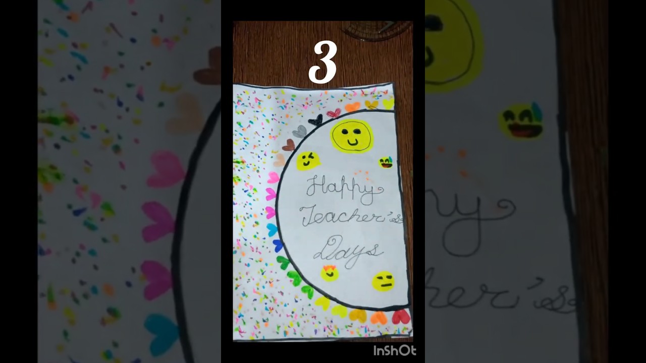 Happy teachers day@ card making