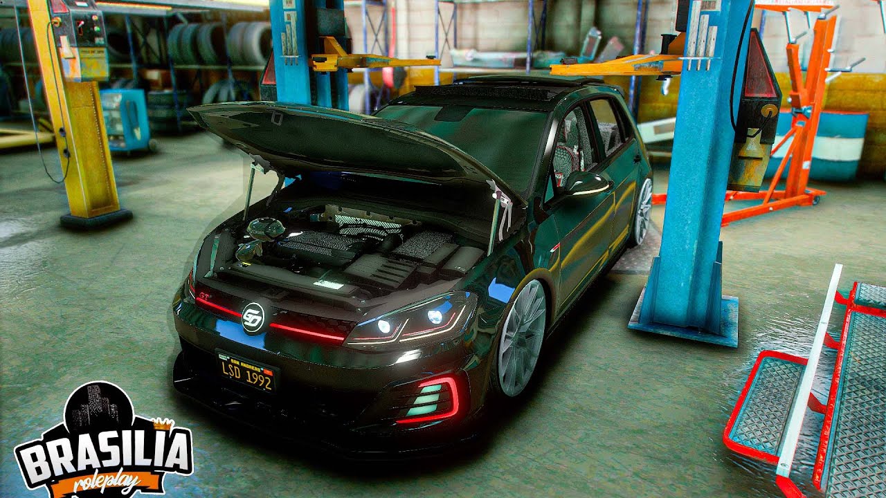 Deixamos o GOLF GTI FULL, Mapa para BR! - Brasília RP #6