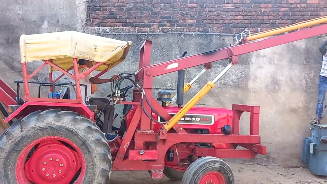 Hydra se ट्रांसफार्मर powertrack ट्रैक्टर में लोडिंग