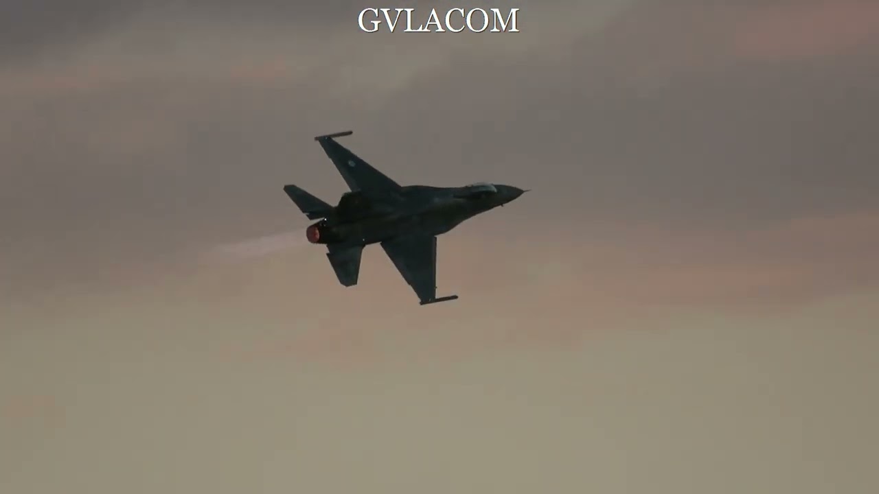 Hellenic Air Force F-16 Zeus demo at Athens Flying Week 2024