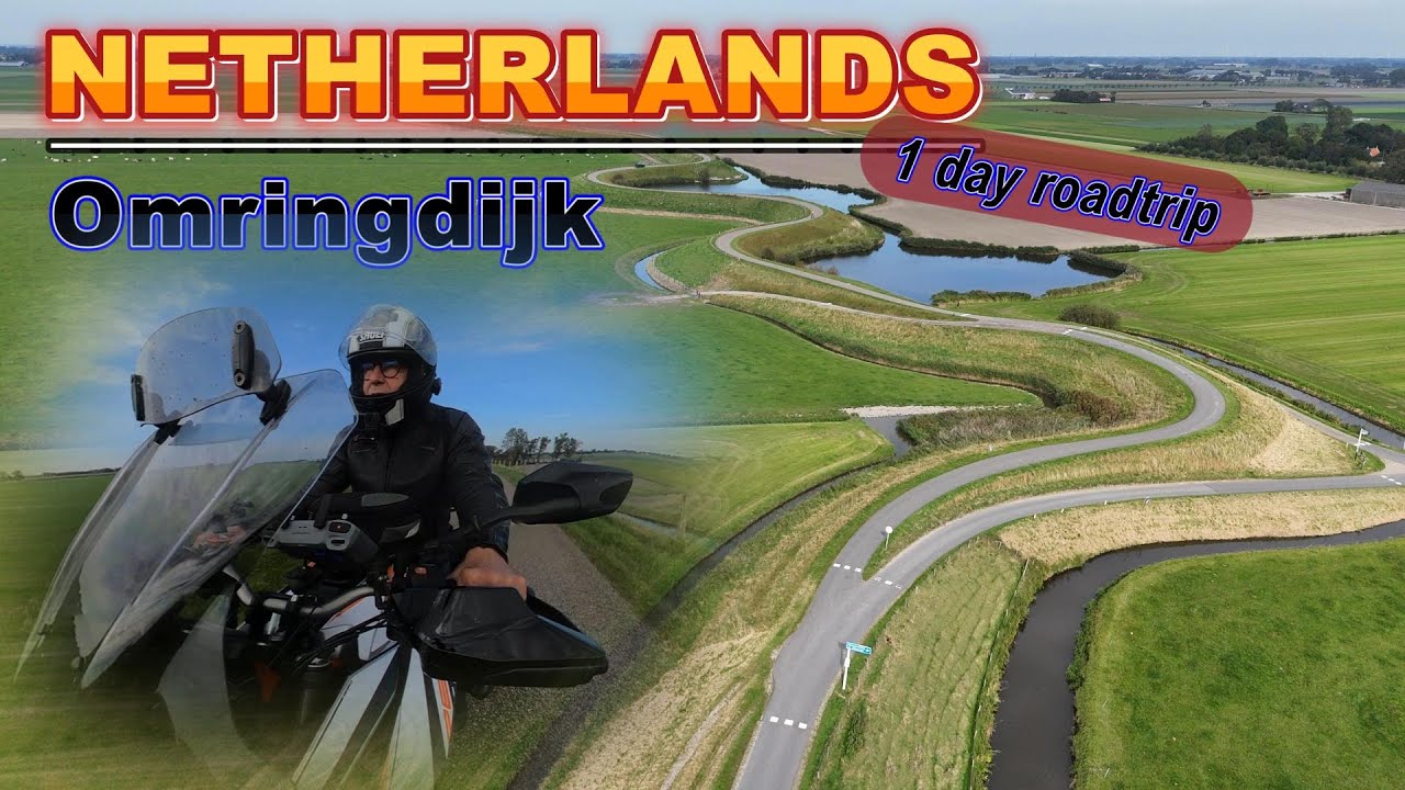 Westfriese Omringdijk | Epic Motorcycle Journey Through City and Countryside!