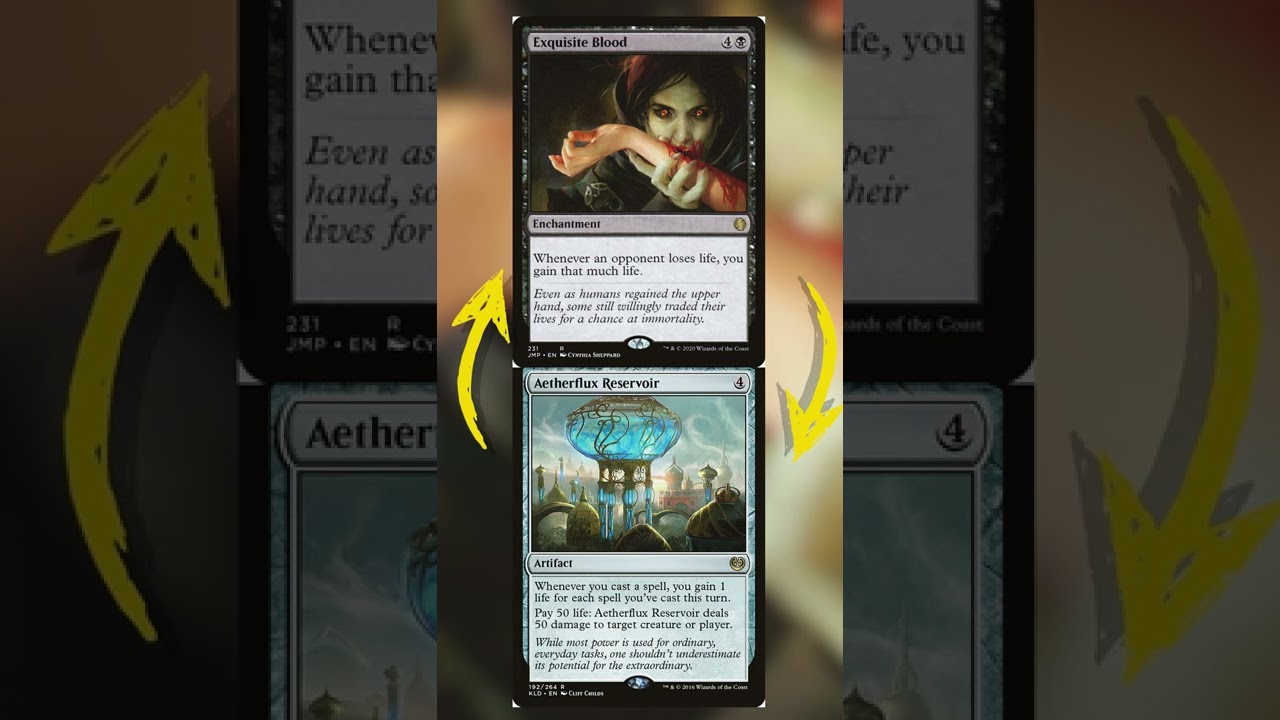 20 second infinite combo exquisite blood #magicthegathering #mtg #mtgcommander #mtgcommunity