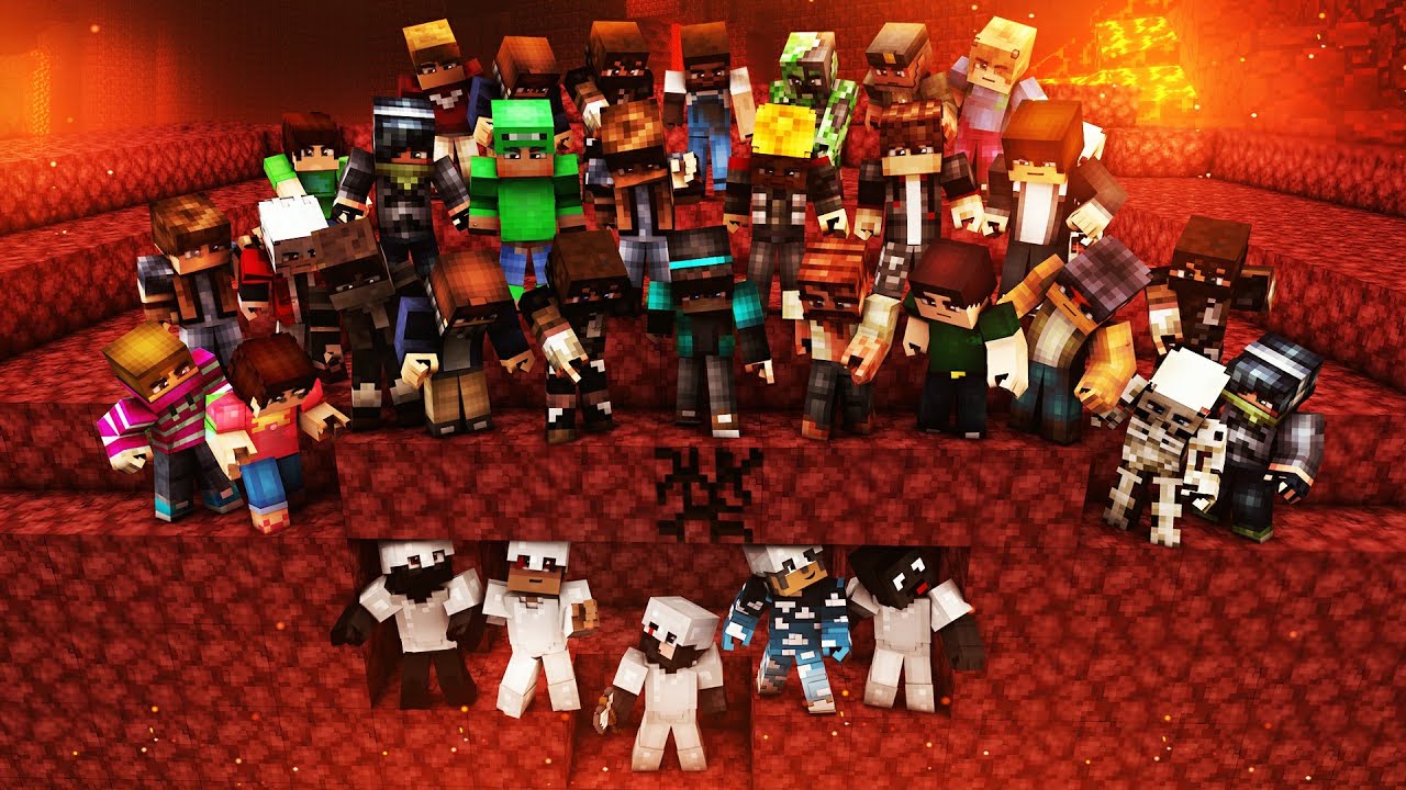 EKIPA RAPY vs 30 ŁOWC&Oacute;W - REWANŻ (minecraft speedrun)