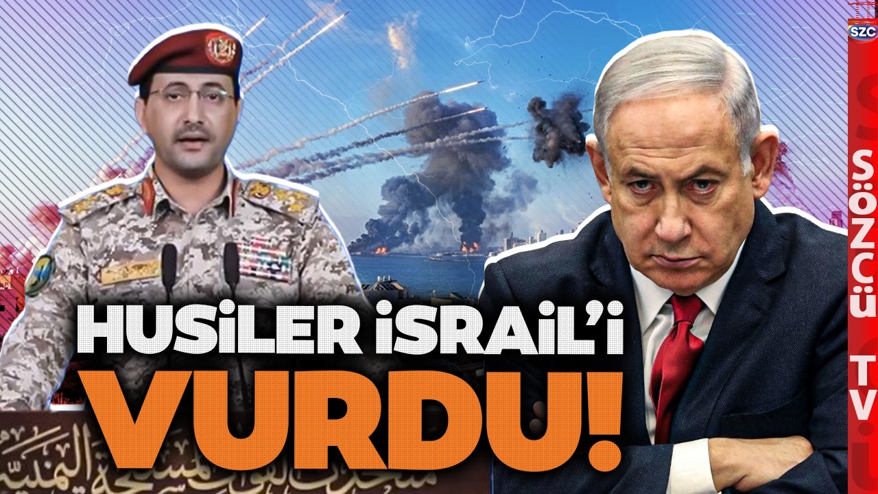 Ortadoğu Alev Alev Yanıyor! Husiler Resmen Savaşa Katıldı! İsrail'e F&uuml;ze Yağdırdı!