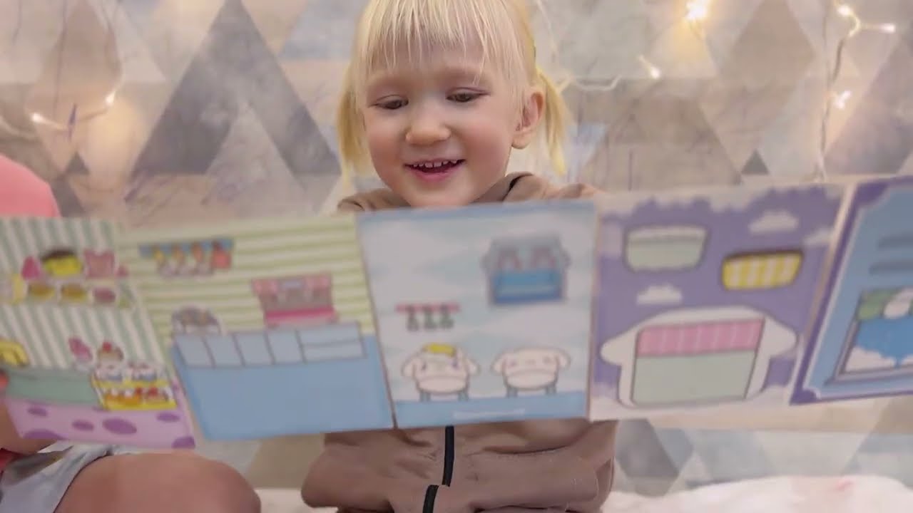 Домик книжка для друзей Куроми. Синнаморолл. Видео для детей.