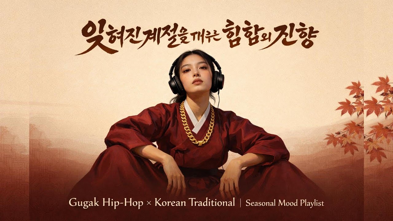 잊혀진 계절을 깨우는 힙합의 잔향Gugak Hip-Hop × Korean Traditional | Seasonal Mood Playlist