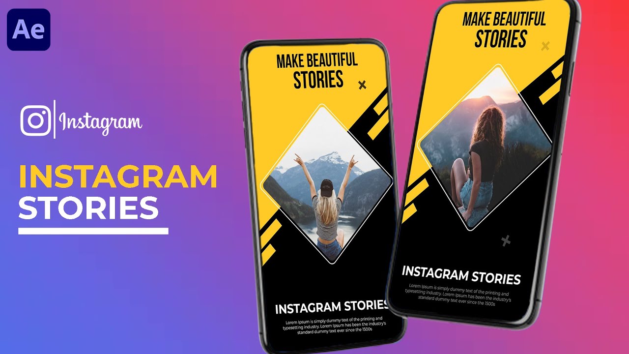 Истории Instagram в After Effects | Урок по After Effects | Эффект для вас