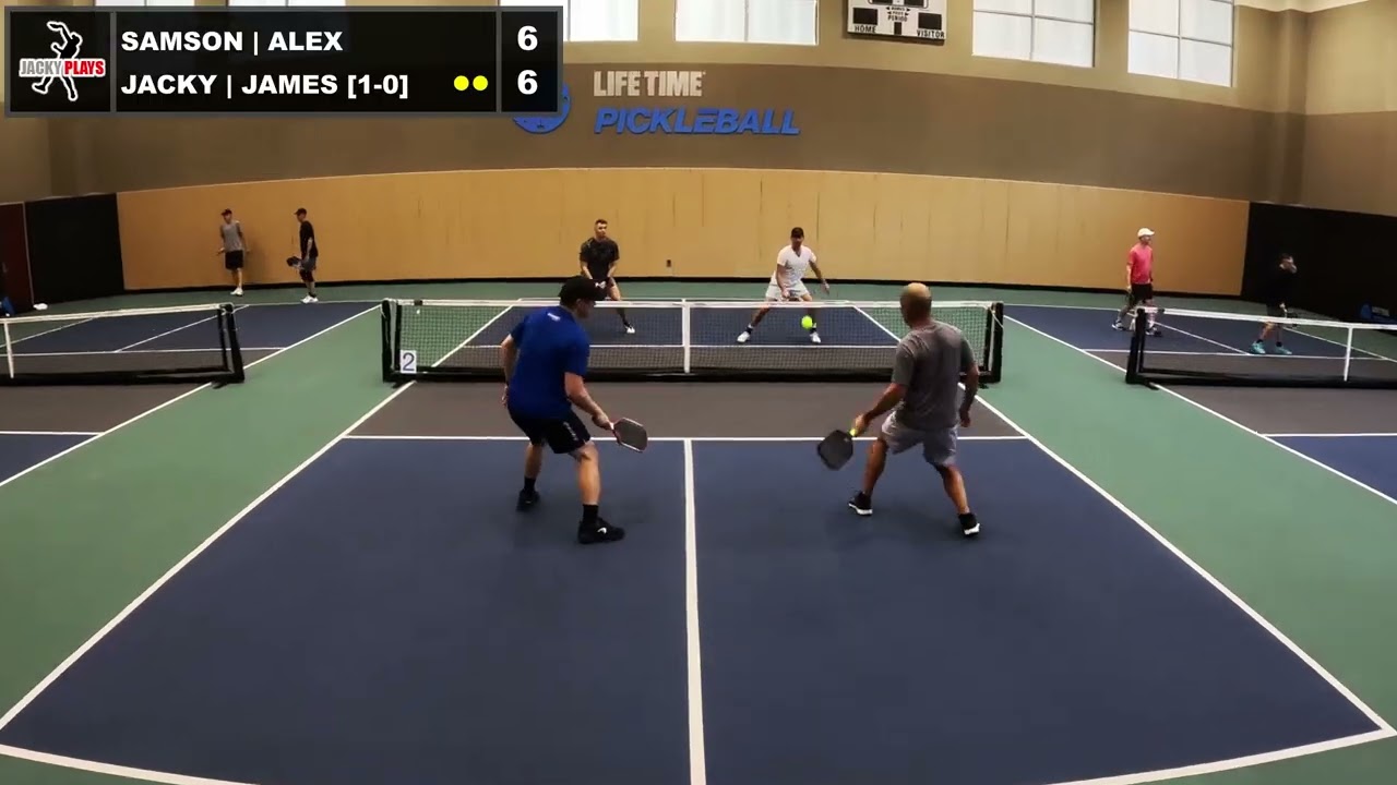 4.5+ | LifeTime Rec Tourney | Rd2 Jacky/James vs Samson/Alex - 11/8/2025