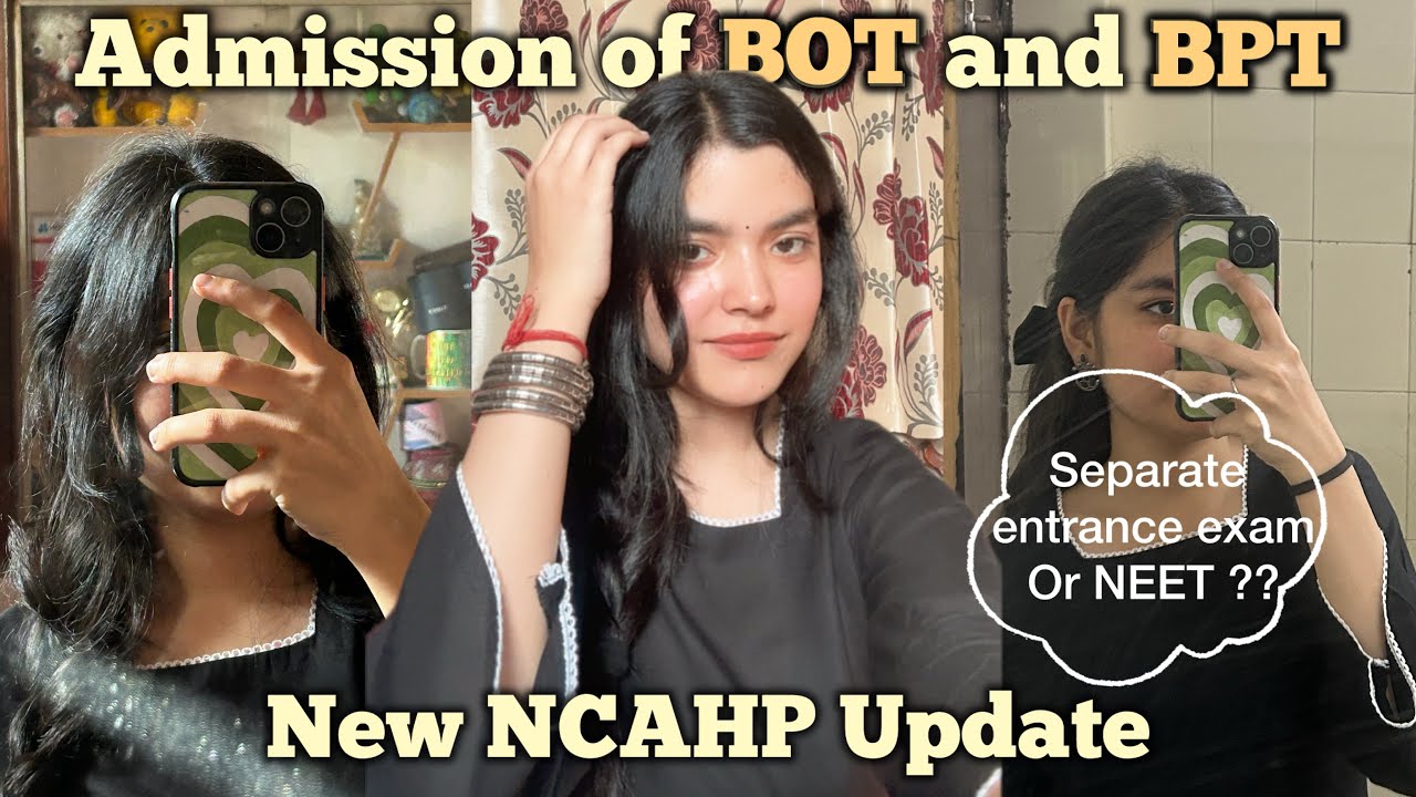NEW UPDATE || BPT & BOT || ADMISSIONS || NEET || ALL DOUBTS CLEARED ‼️