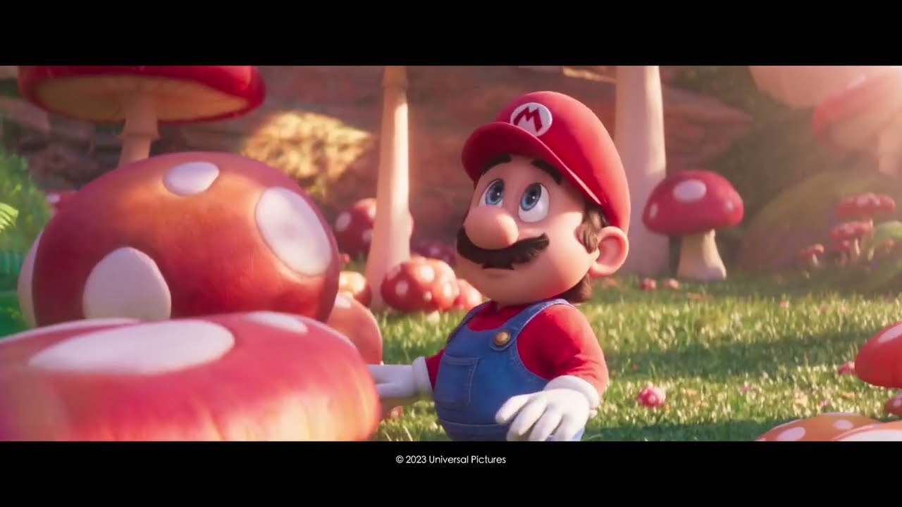 Super Mario Bros.: la pel&iacute;cula (2023) - Portal de tuber&iacute;a warp al Reino Champi&ntilde;on | Clip HD