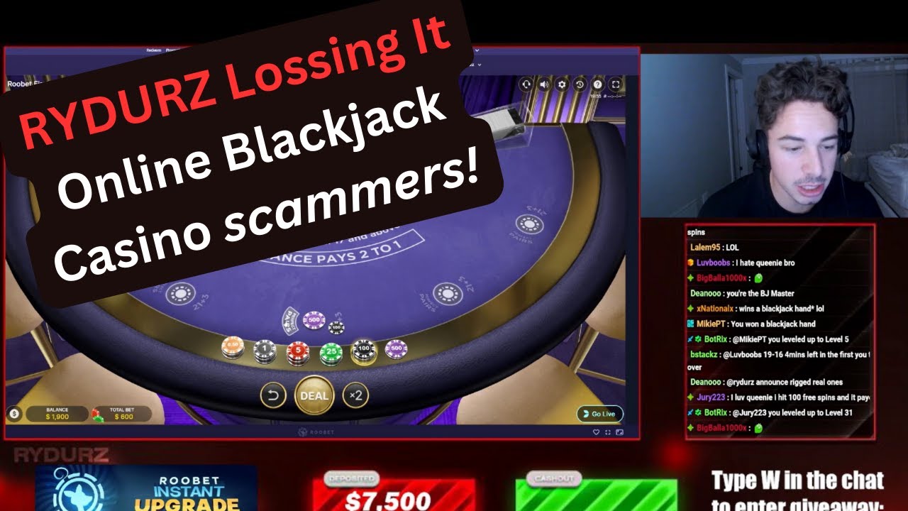 Rydurz lossing his cool trying to beat the casino! 