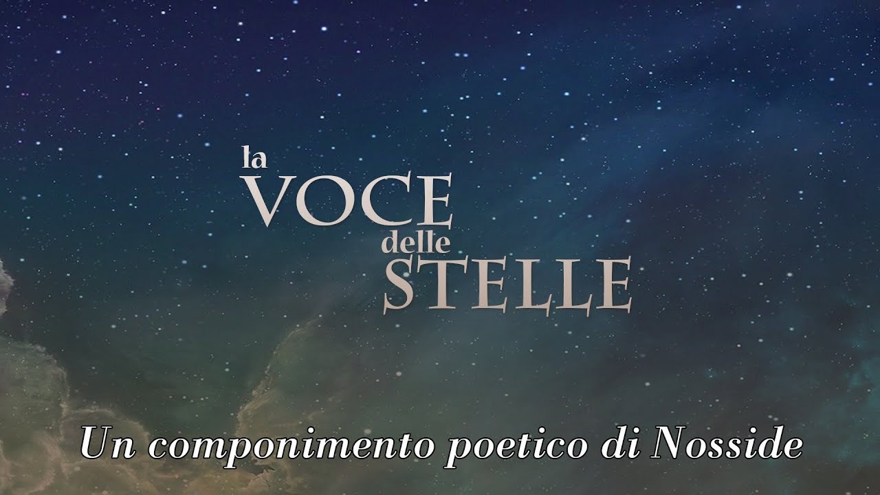 Un componimento poetico di Nosside
