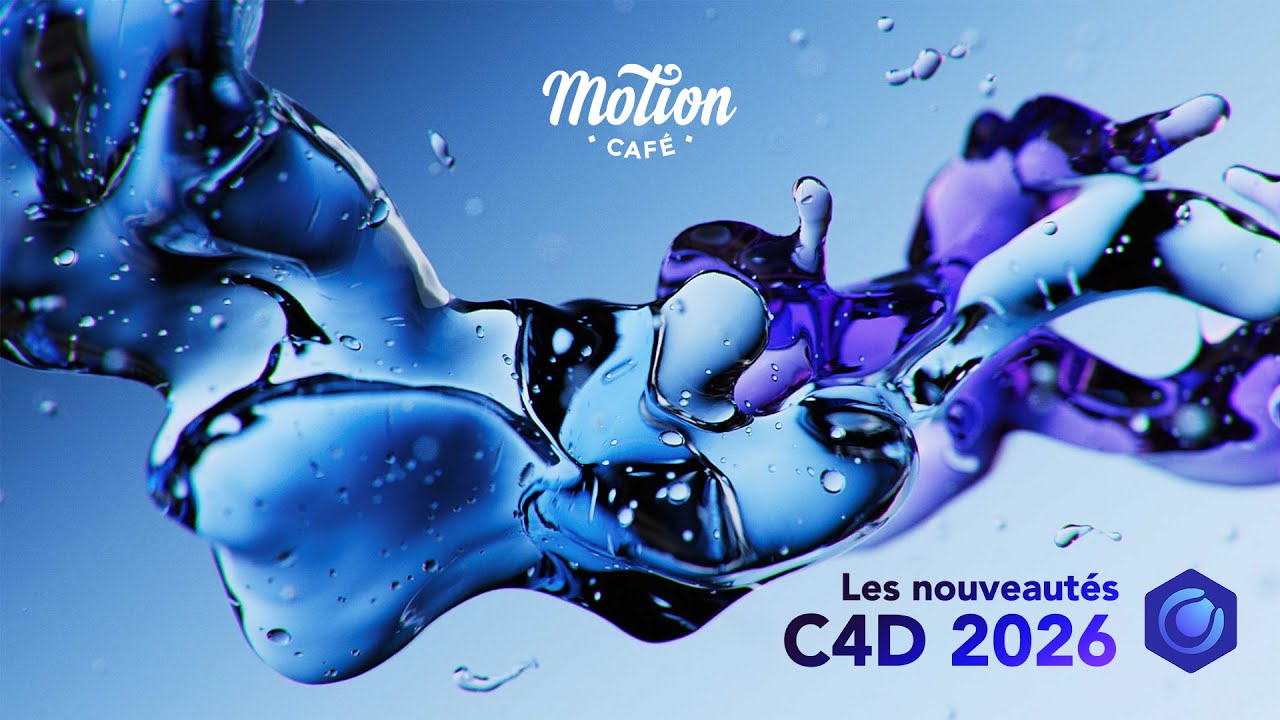 Cinema 4D 2026 : Les Nouveautés