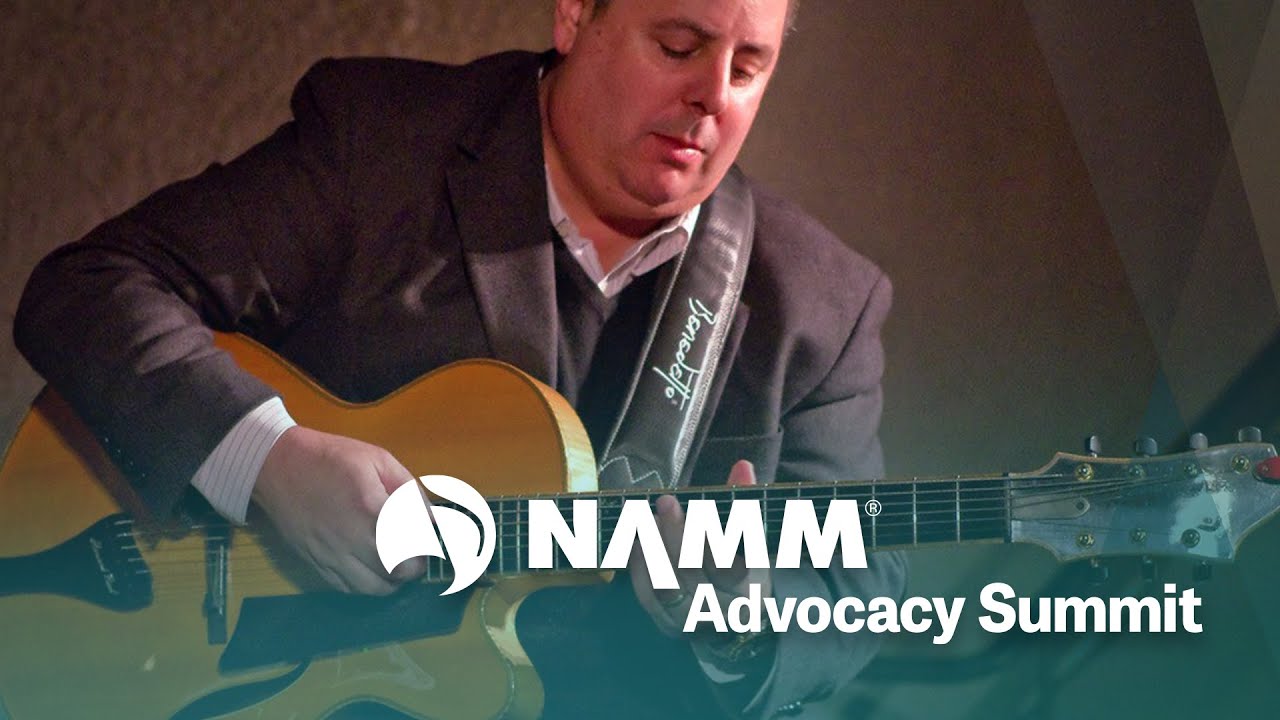 NAMM Advocacy Summit Performance by Howard Paul and Maggie Evans