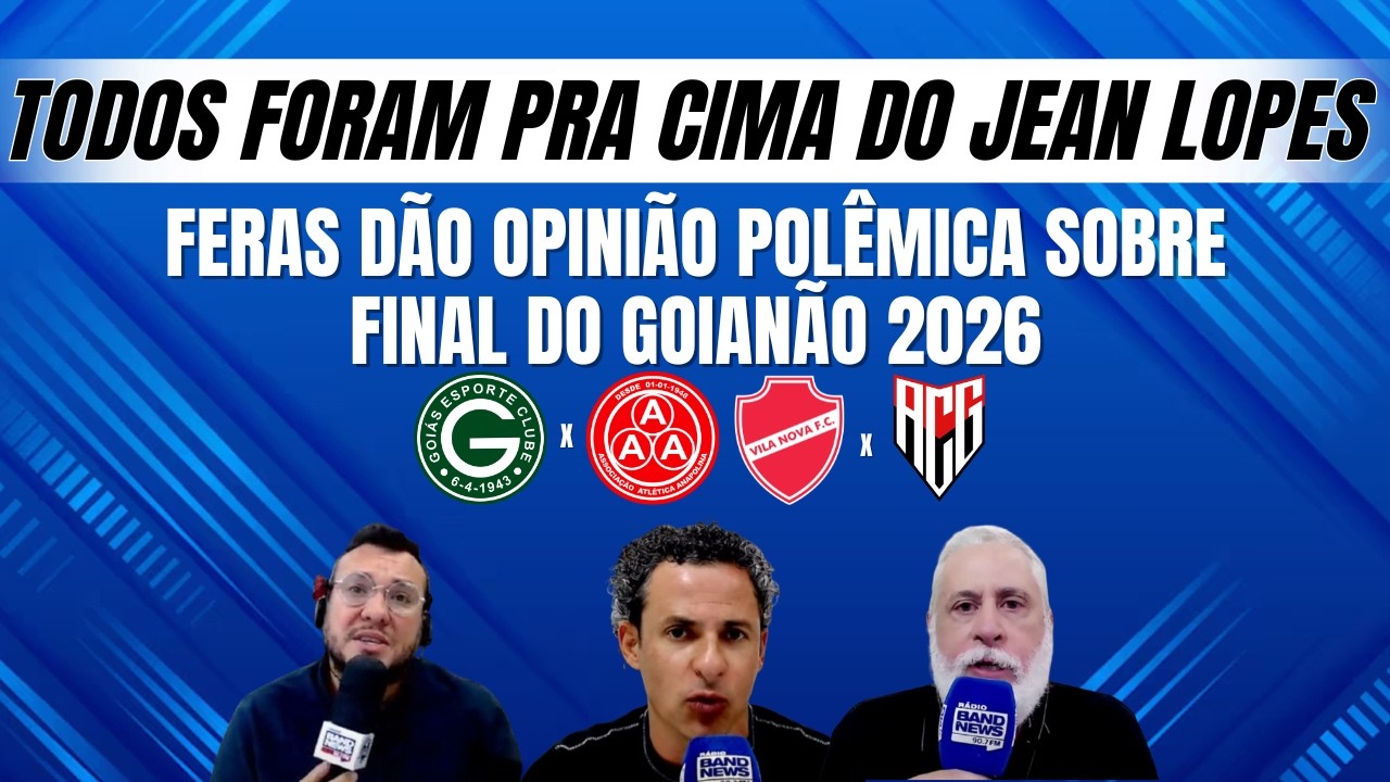 Quem vai para a final do Goianão?