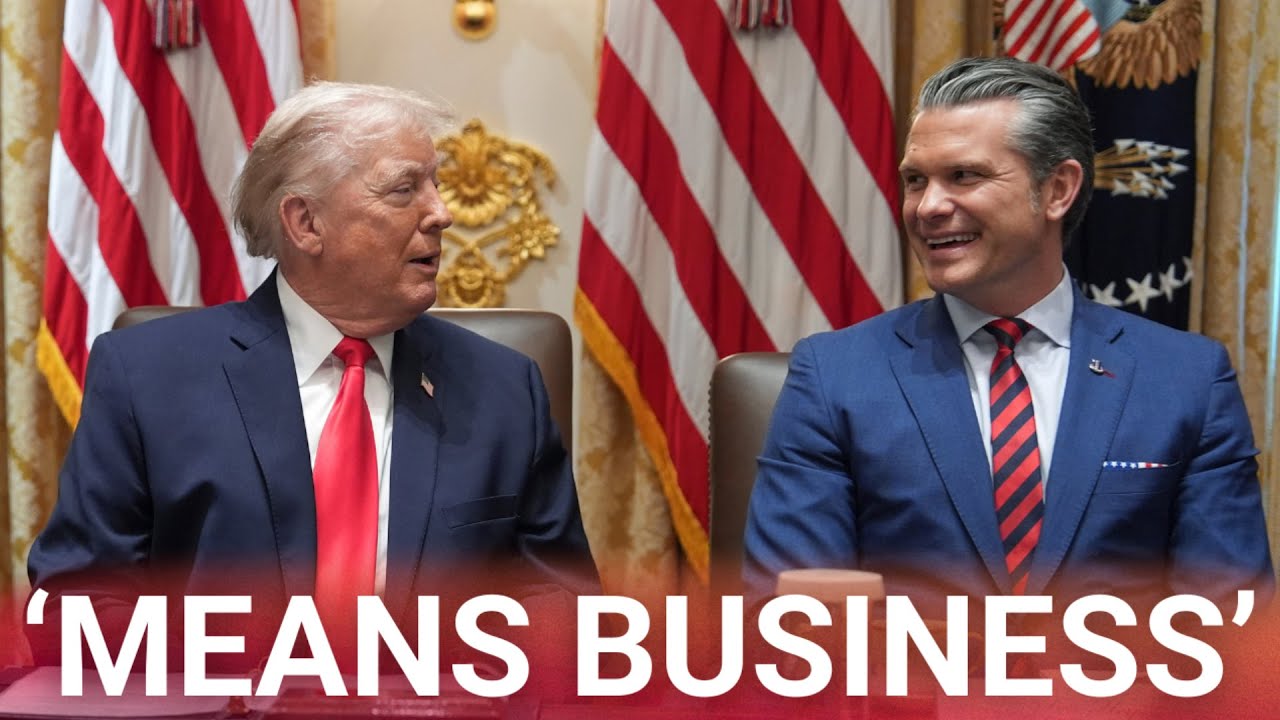 Trump ‘means business’: Pete Hegseth vows the US is ‘re-establishing deterrence’
