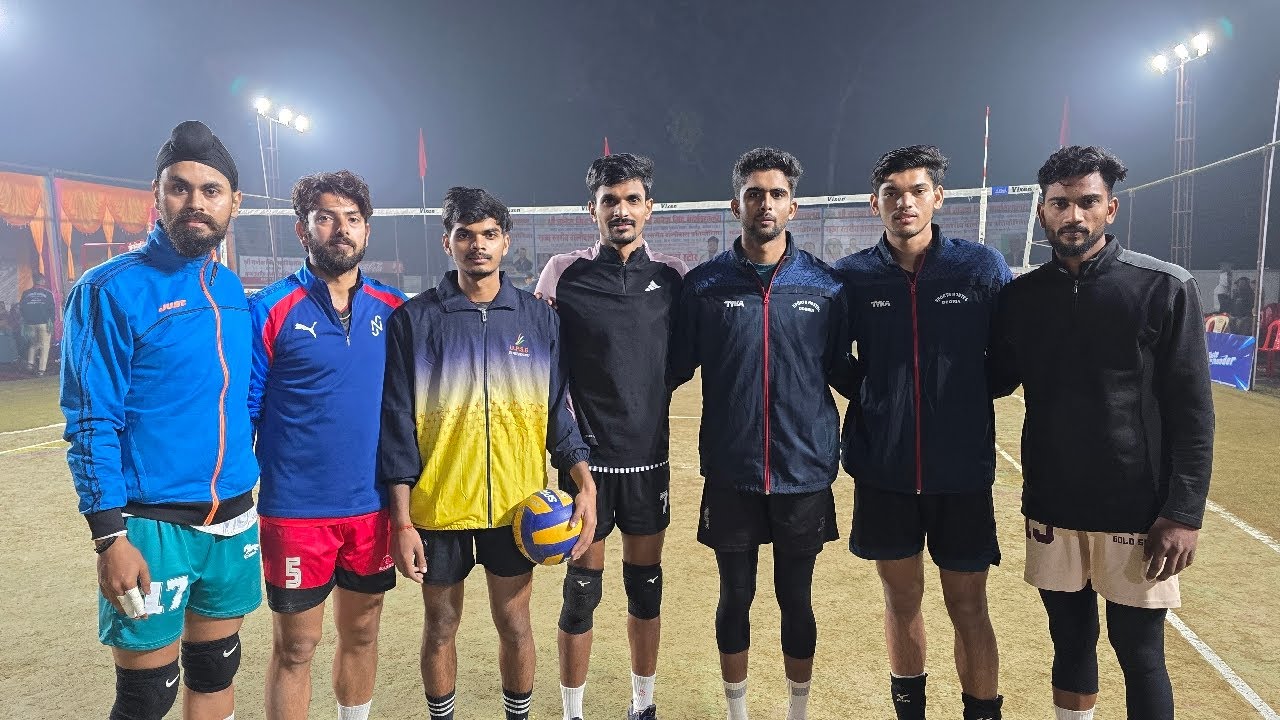 Final UPPolice Suryansh Tomar🆚Waseem Saifi Dhanbad🆚अहिरन  धर्मगंज  अयोध्या  वॉलीबॉल  टूर्नामेंट