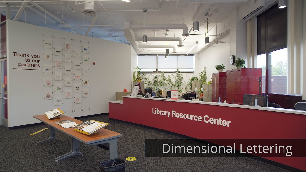 Dawson Technical Institute - Environmental Graphics