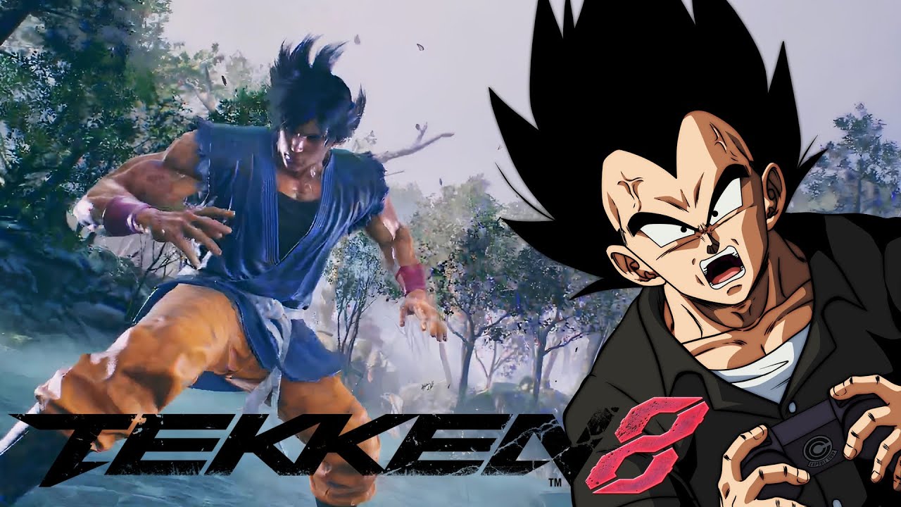 Vegeta RAGES at Tekken 8 | GOKU VS VEGETA