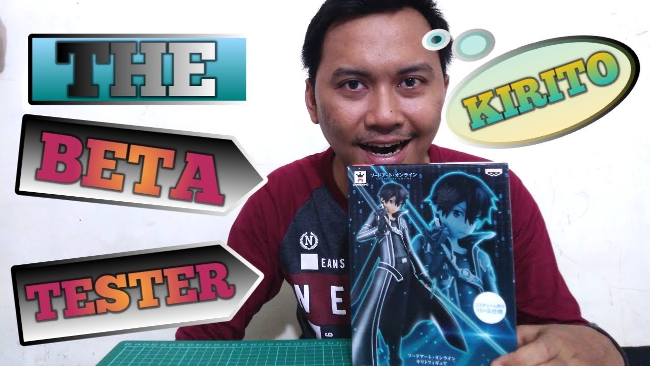 [ Unboxing ] Kirito Sword Art Online banpresto original