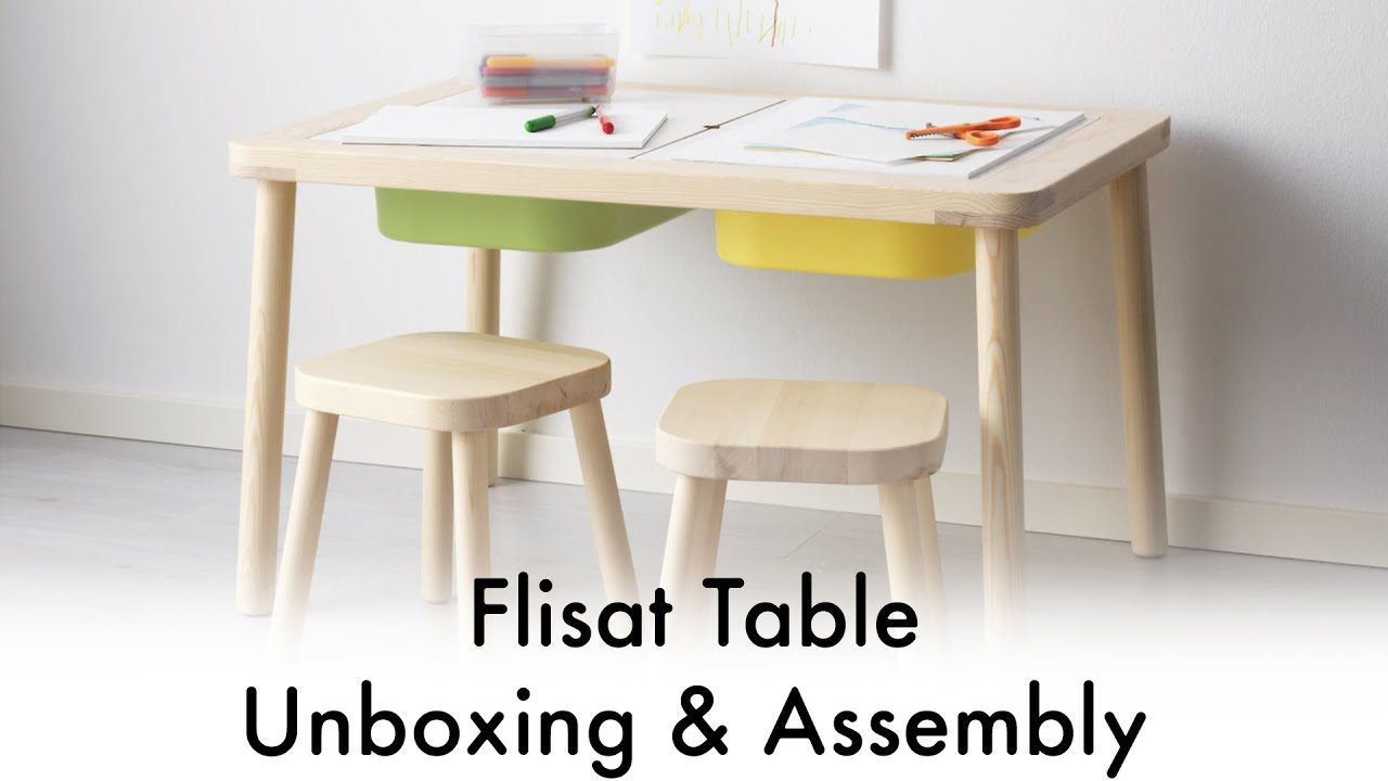 Flisat Sensory Table By Ikea | Flisat Unboxing & Assembly | Jurassic Sands