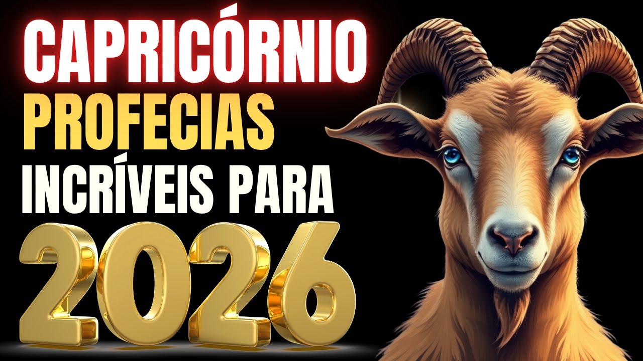 PROFECIAS DE CAPRICÓRNIO PARA 2026: AMOR, DINHEIRO, CARREIRA E SINAIS DO DESTINO QUE MUDAM TUDO