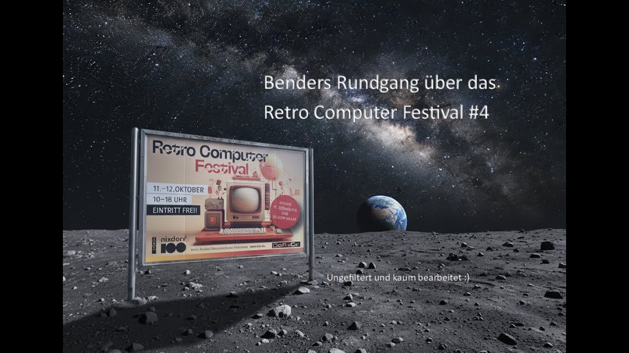 Benders Rundgang über das Retro Computer Festival 2025 - Im Heinz Nixdorf Forum Paderborn