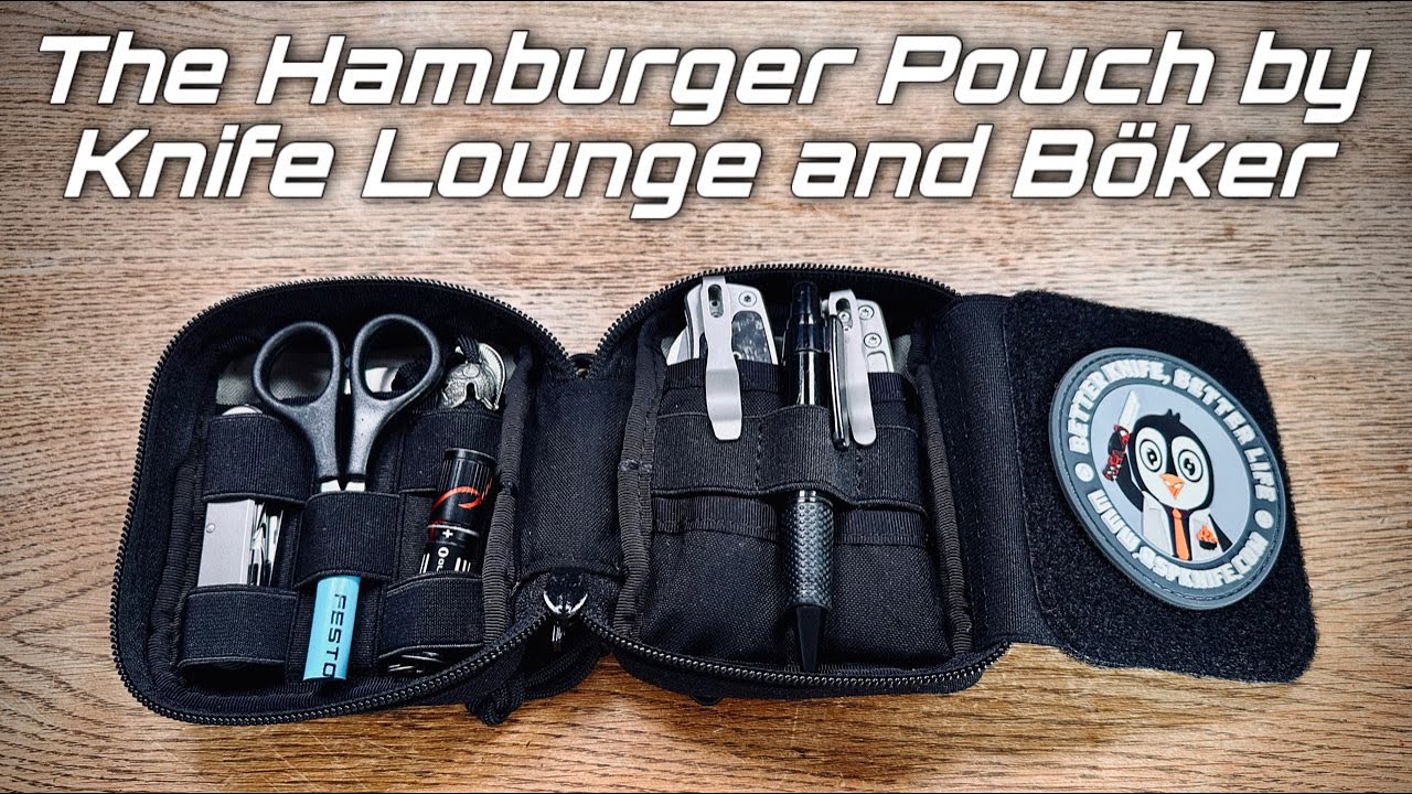 Hamburger Pouch by Knife Lounge - Auf der Suche nach einer EDC Pouch