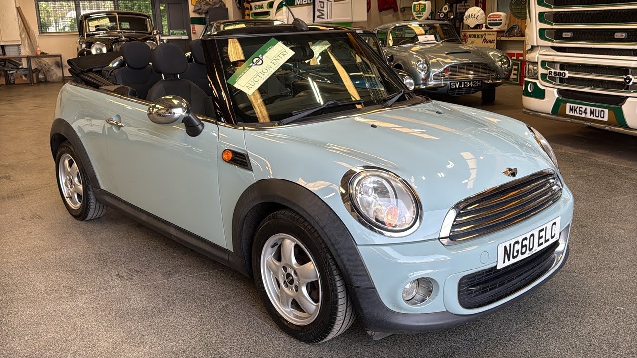 2011 MINI ONE | MATHEWSONS CLASSIC CARS | AUCTION: 21, 22 & 23 MAY 2025