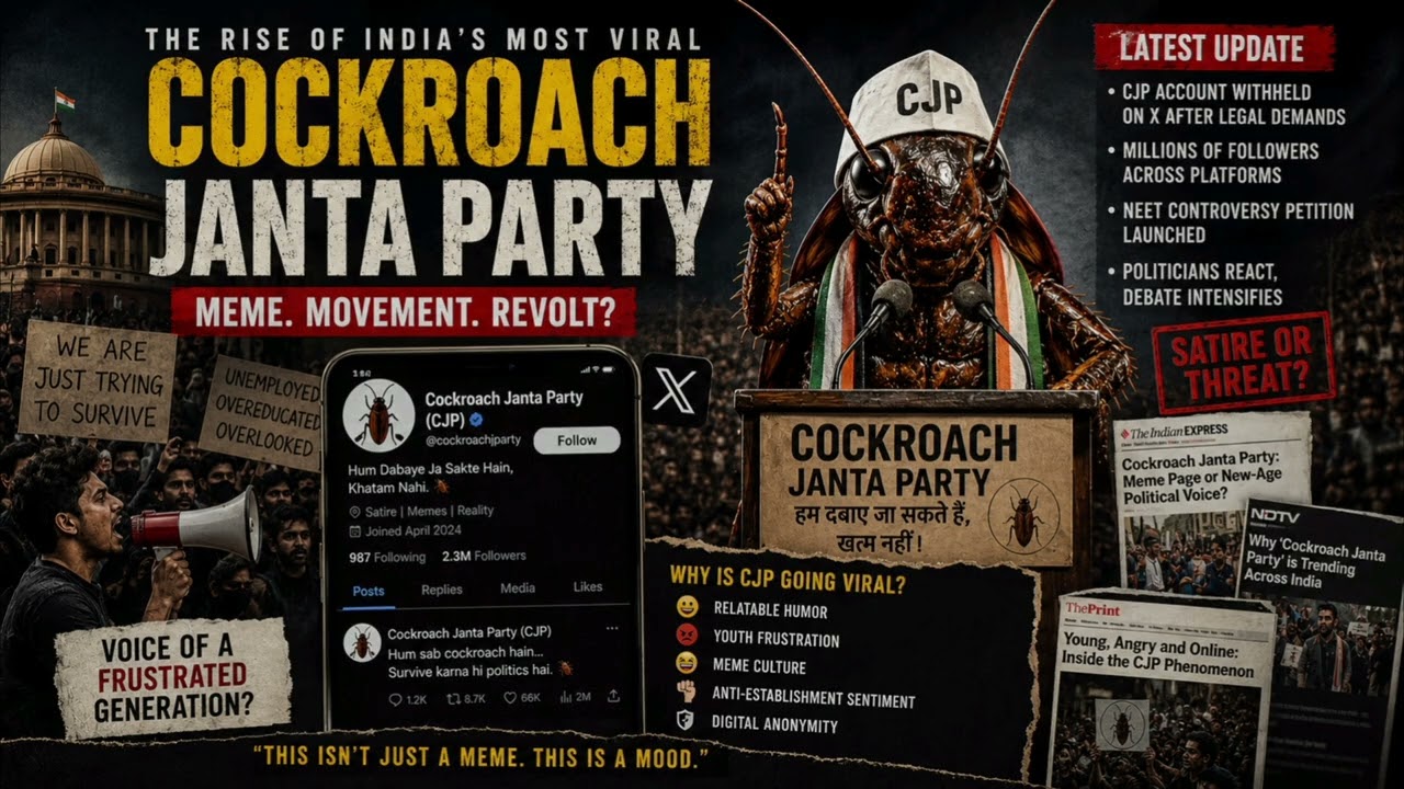 Why Millions Are Joining Cockroach Janta Party 😳,