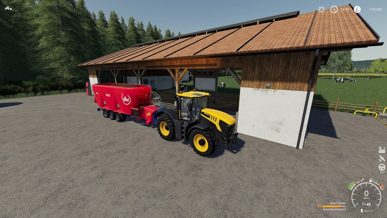 Riverside Farm (The Big Beef Farm) Part 7 * Buying and Feeding 100 Dairy Cows * FS 19