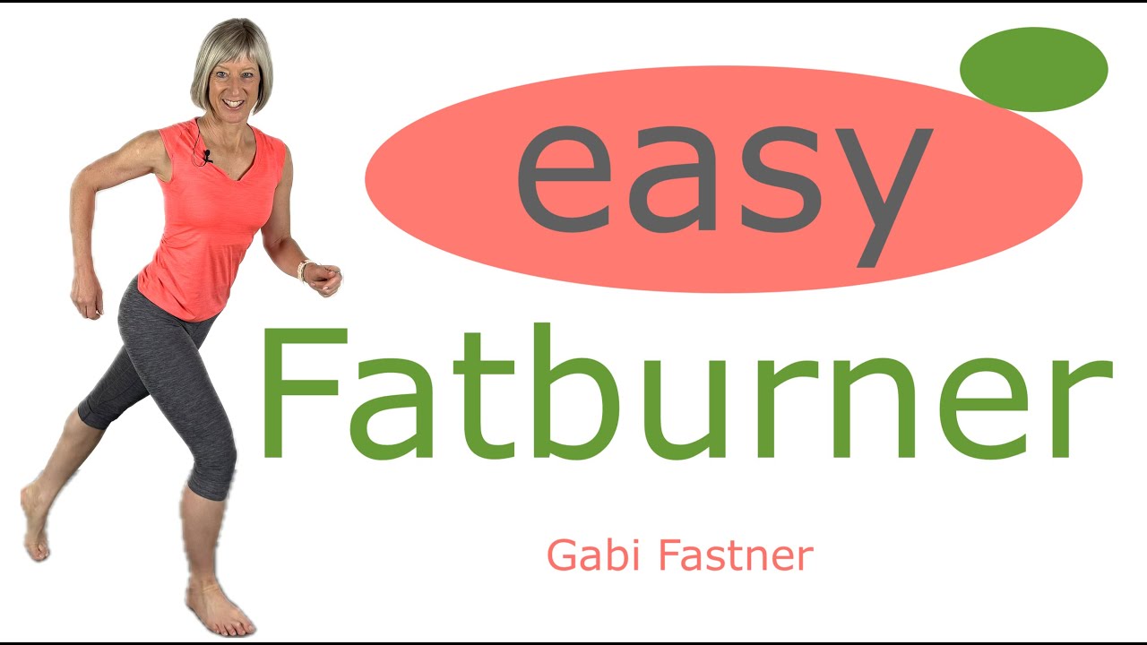 🐹 23 min. easy Fatburner | Cardio-Workout mit ca. 2000 Schritten - 180 Kcal verbrennen, ohne Ger&auml;te