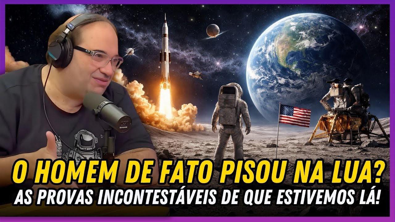 O HOMEM JÁ PISOU NA LUA E EU POSSO PROVAR!