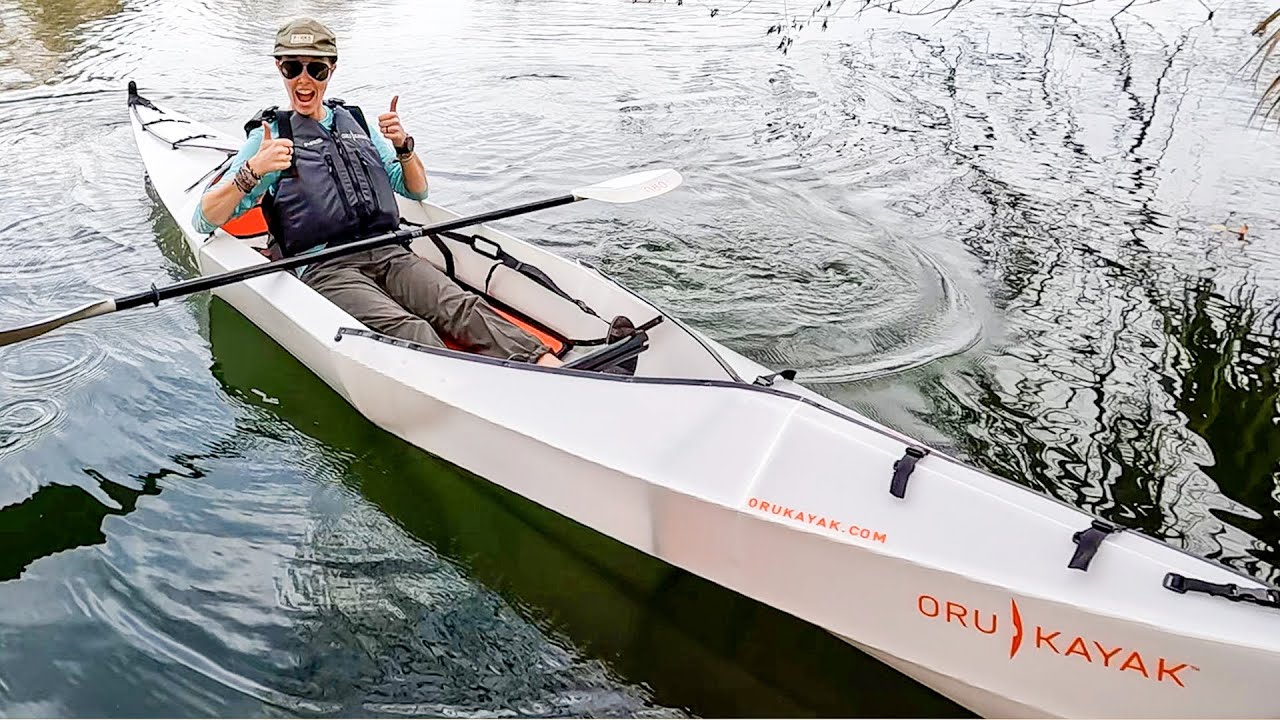 The Oru Beach LT - A Foldable, Origami Kayak - Review