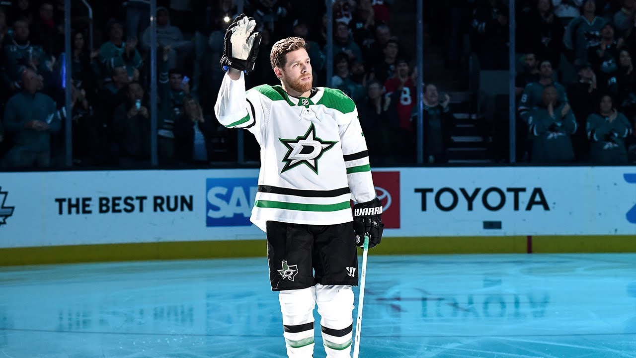Joe Pavelski feels the love in first game back in San Jose