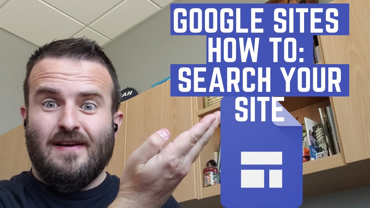 Google Sites Step by Step Tutorial: Search Your Site (4.5)