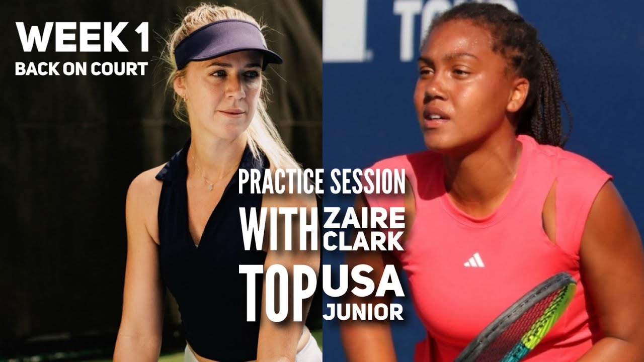 WEEK 1 | Practice Session w/ Zaire Clark (Top USA Junior)