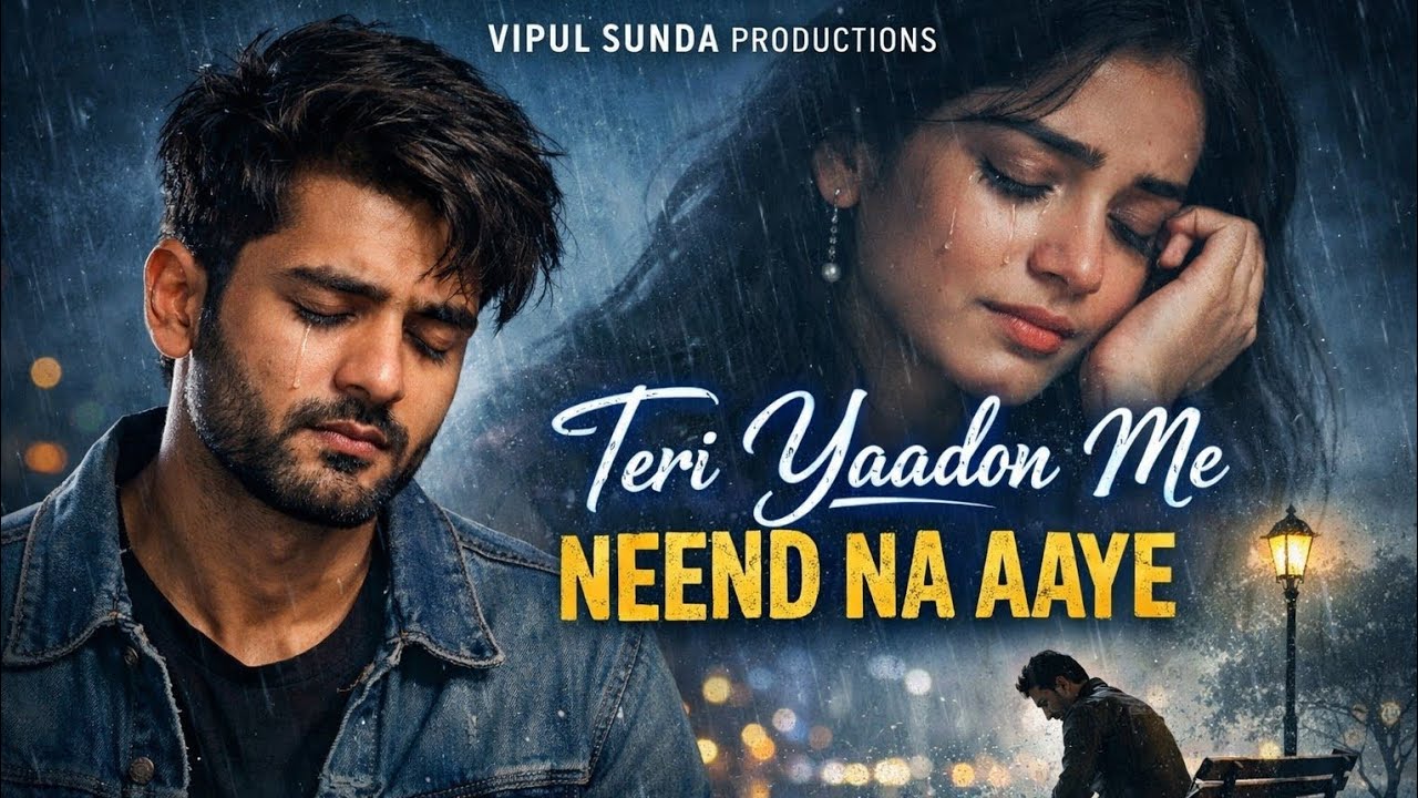 Teri Yaadon Me Neend Na Aaye 💔 | Heart Touching Sad Song 2026| Vipul Sunda Productions
