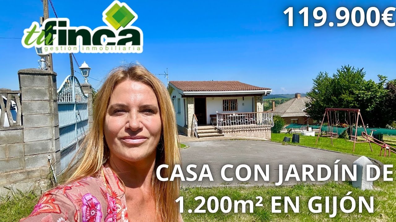 VENDIDA Casa perfecta para vivir con 1.200m² de Jardín en Gijón | ***.***€