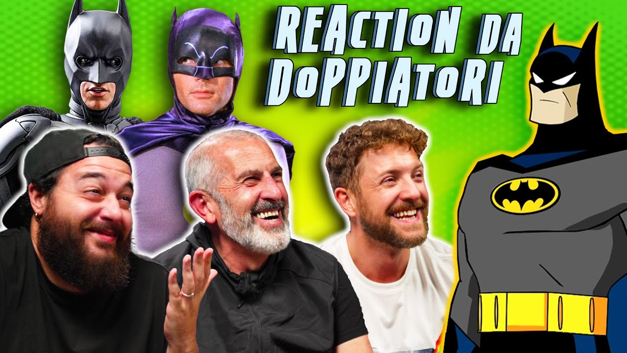 Doppiatori reagiscono a tutti i BATMAN!